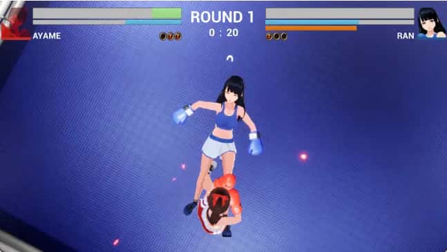 罪恶之爱拳击 Guilty Loving Boxing插画